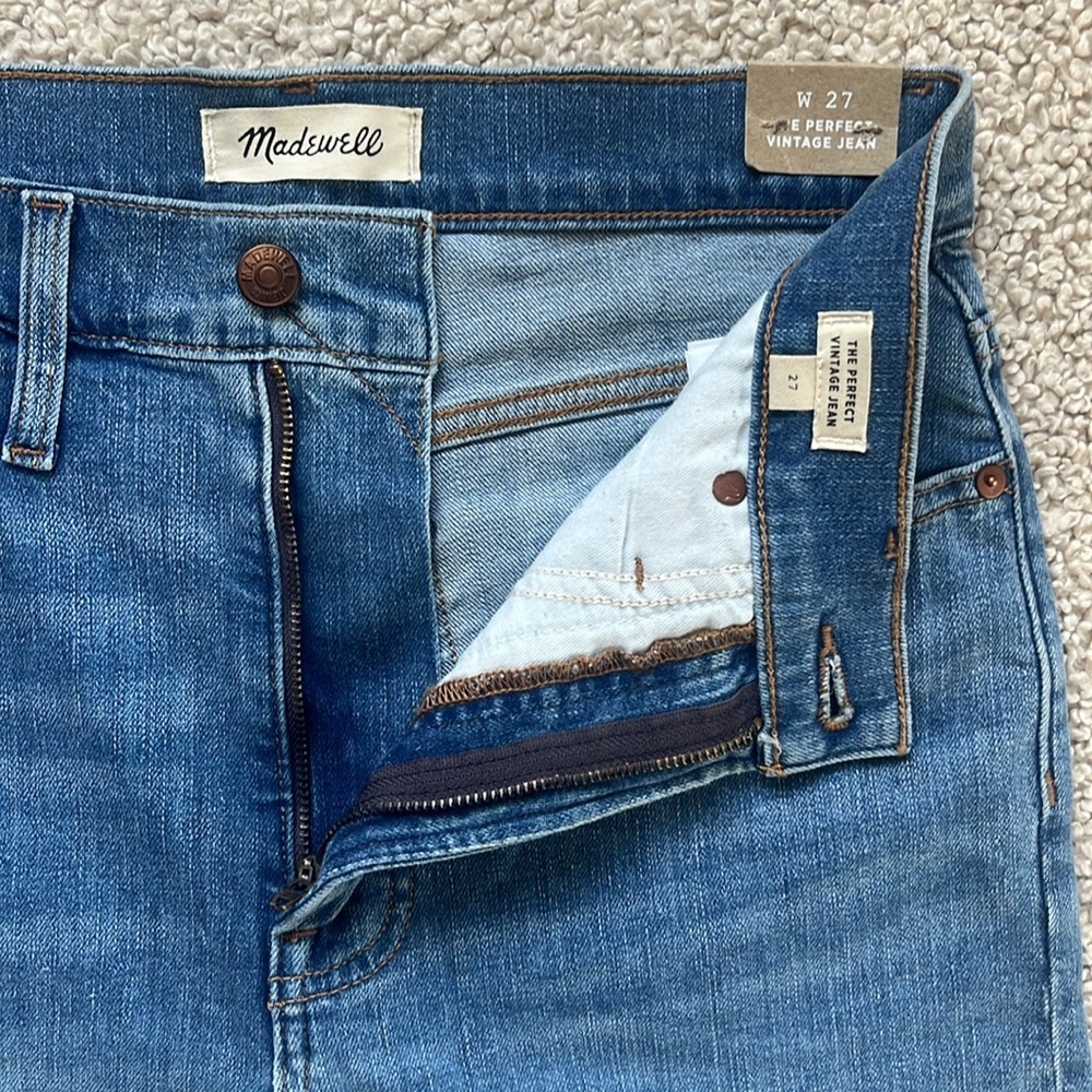 MADEWELL The Perfect Vintage Jean NWT Size 27 - Picture 8 of 12